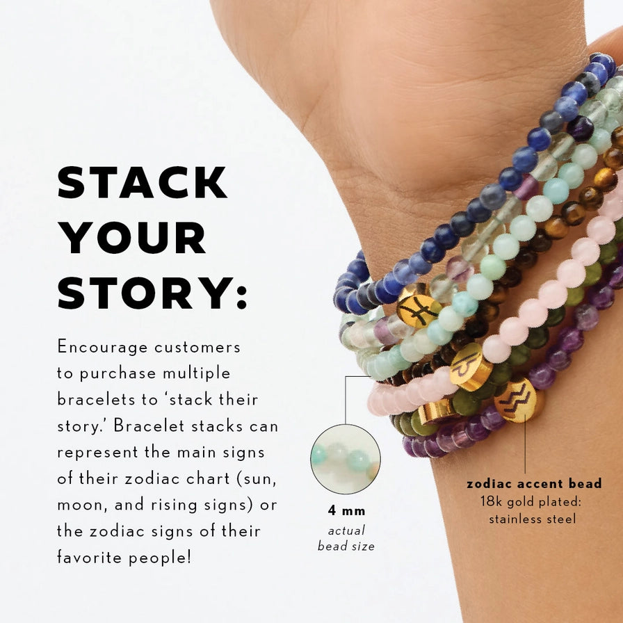 Zodiac Crystal Bracelets